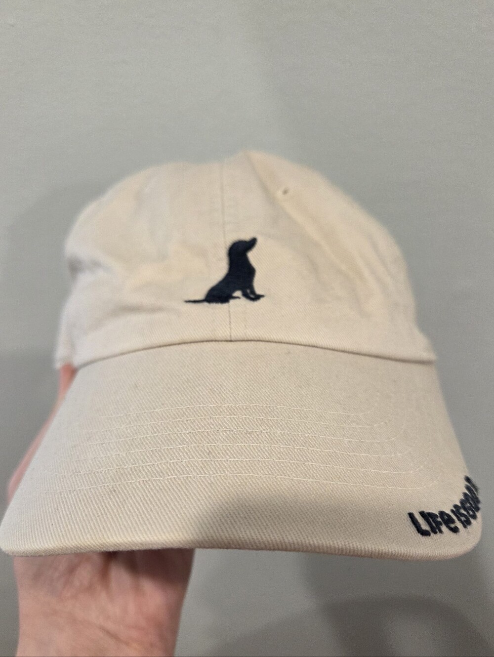 Life Is Good Dog Baseball Hat